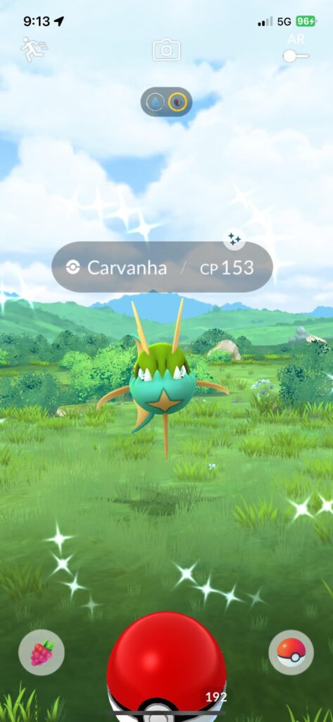 Just caught this today