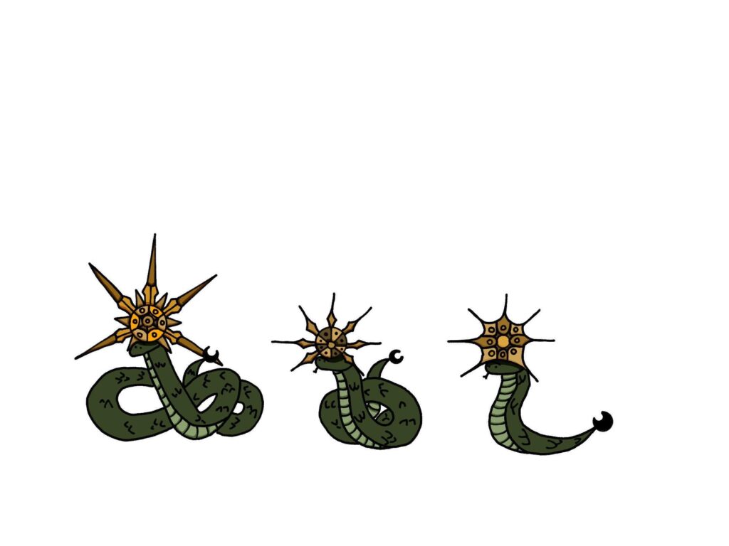Made a Fakemon celebrating the Elden ring DLC: Shadow of the Erdtree!