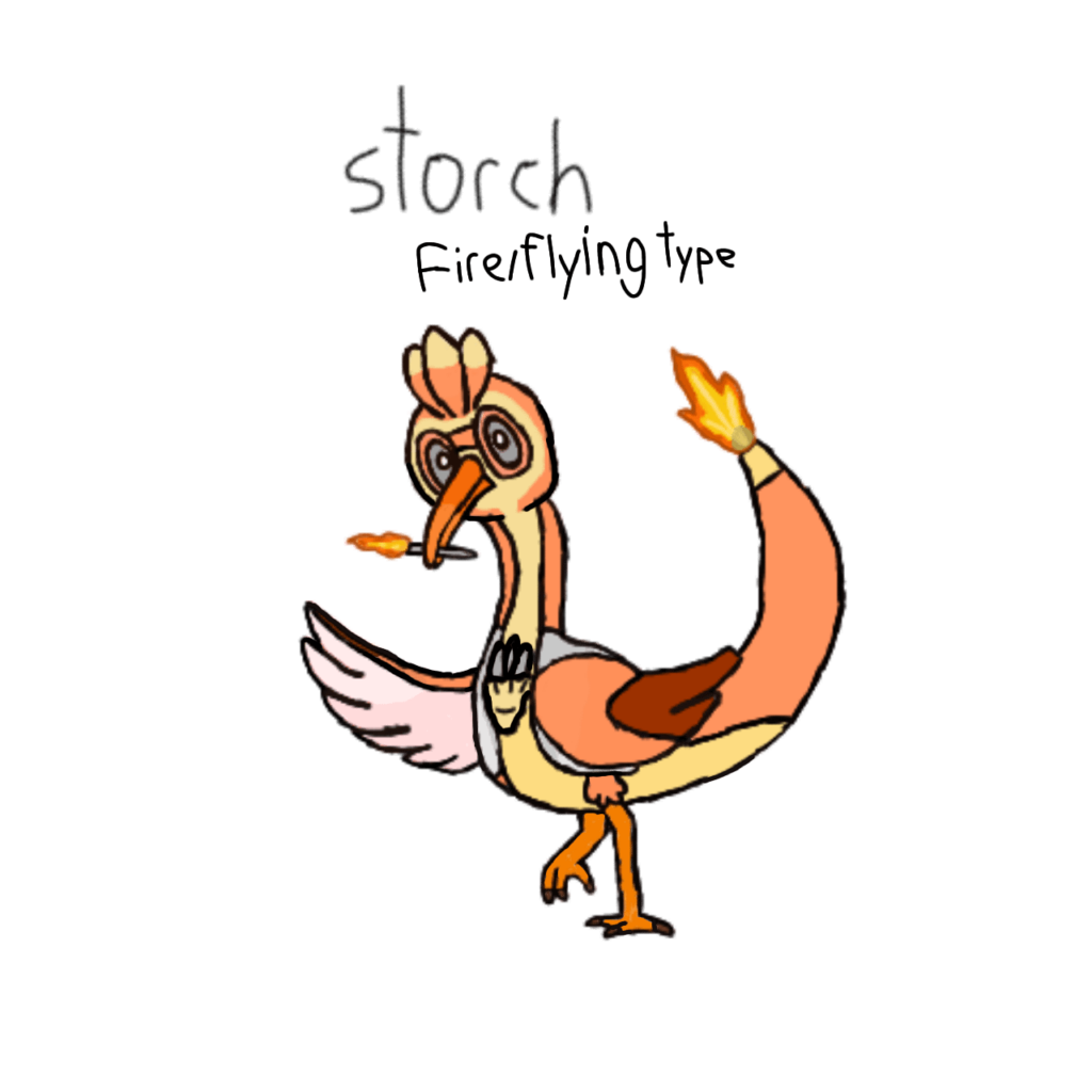 My first fakemon i made on ibis paint