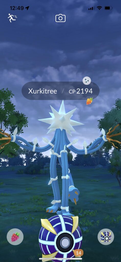 My First Xurkitree Raid was a shiny