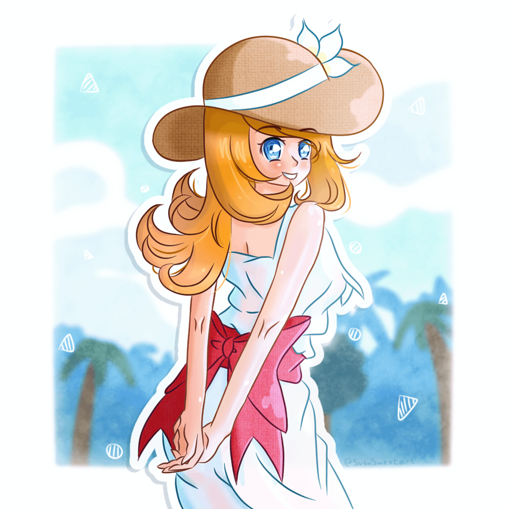 "Let's do this with style!" -Mona Fanart By Me :) (Warioware: Move It)