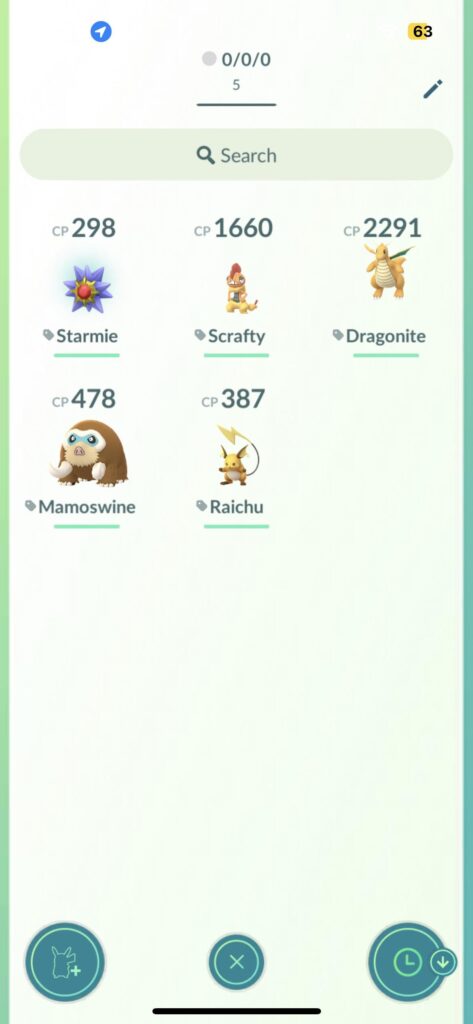 Anyone else keep 0/0/0 pokemon? I think they’re funny.