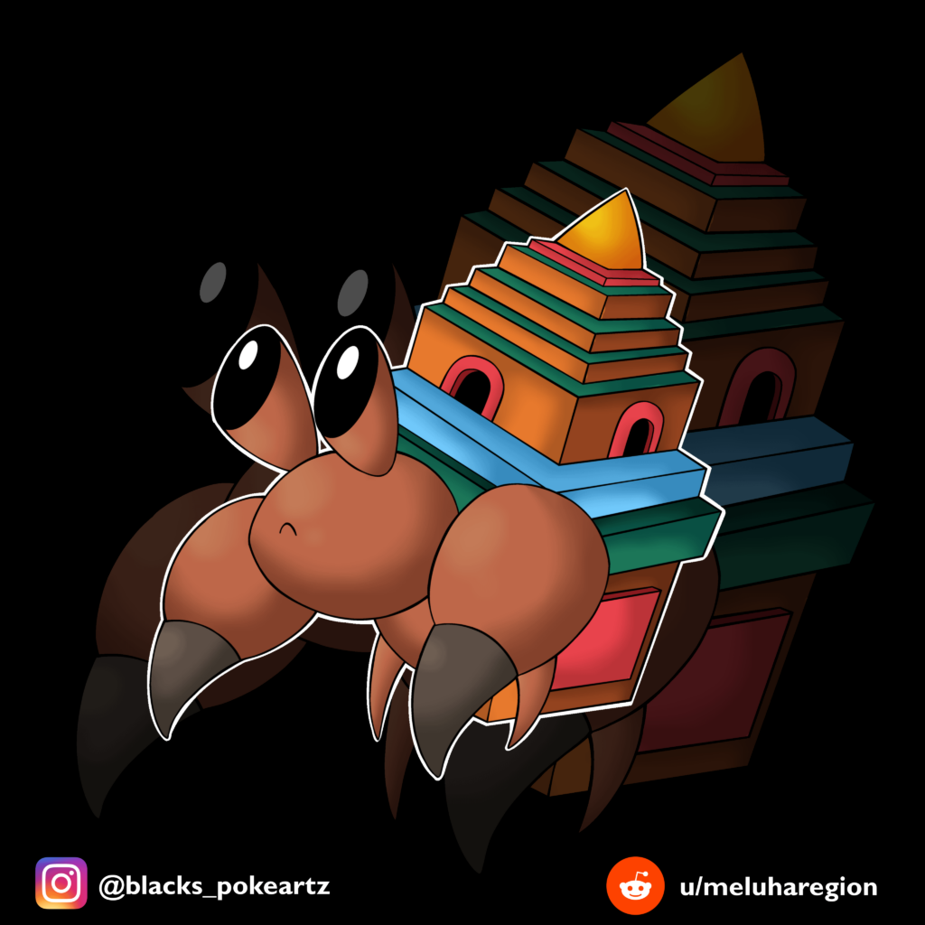 Meluhan Dwebble (OC). Based off temples in India