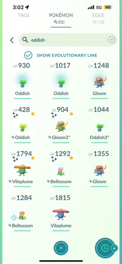 Random Multiple Shiny Catches