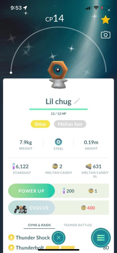 I’m addicted to meltan