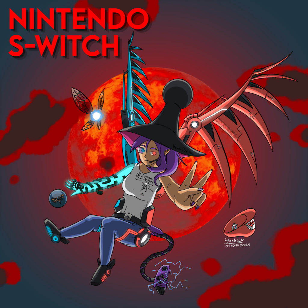 I've hidden lots of references in this drawing, some of them very well hidden, can you find them all? (Not affiliate with Nintendo)