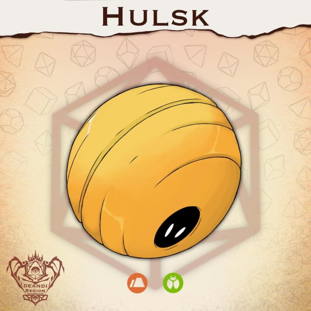 First evo for Larvulk from my last post.