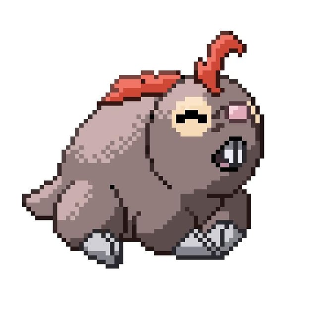Pixel Art sprites for a fire starter (Commission by me)