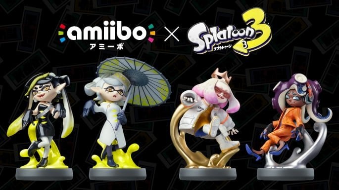 Splatoon 3 - New Amiibo Sets Revealed