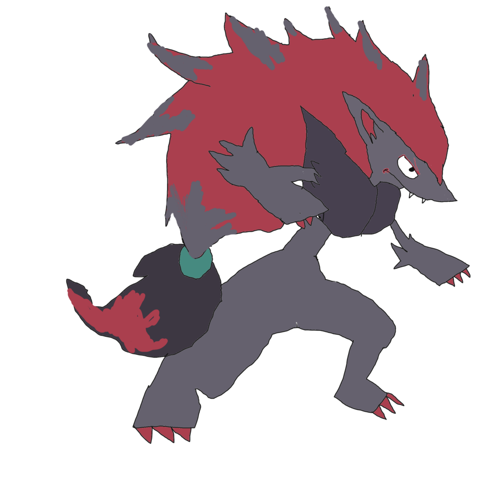 Attempt to draw a Pokemon in Matt Groening's art style [OC}