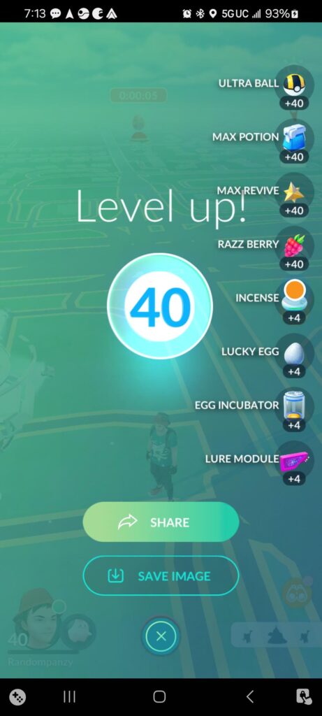 Finally Hit Level 40!