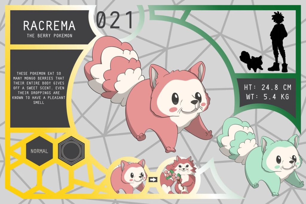Pokémon 21-39 of Zantsii. Won't be seen in this set, but I fixed the issue of my fighting and dark type symbols being illegible because reddit's compression is dogwater