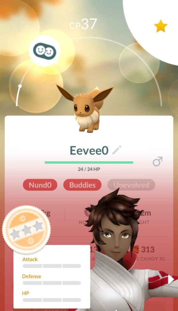 Got my very first Nundo (0/0/0) Eevee! The question is, what should my first Nundo Eevee Evolution be? Let's vote!