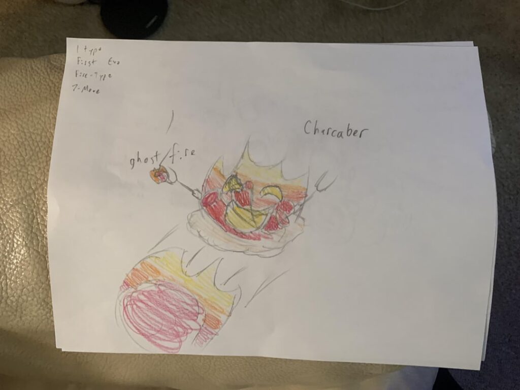 I did some short Fakemon designing challenges with my cousins