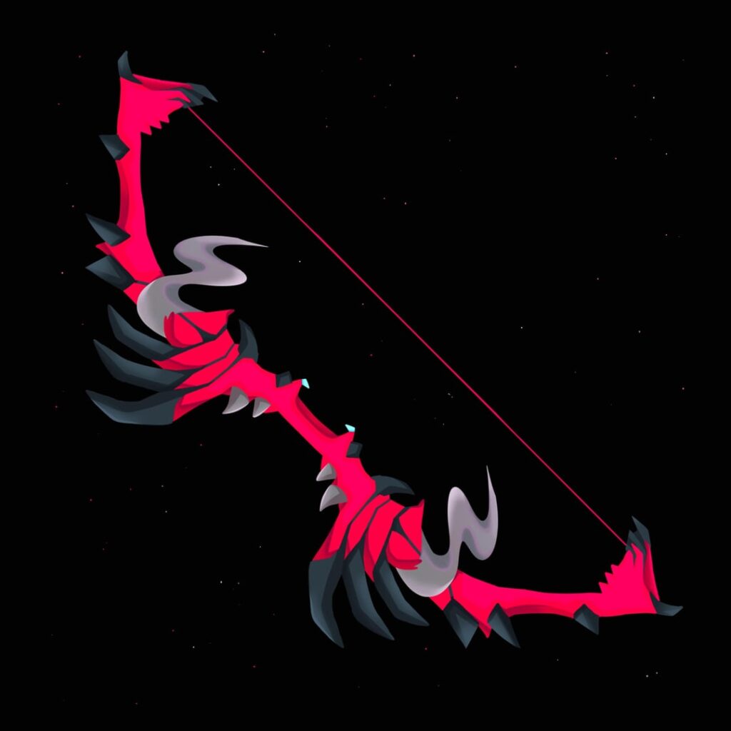Yveltals Bow Weapon Design
