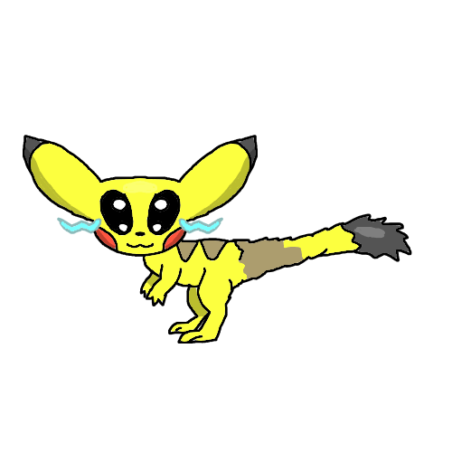 Hey guys Nintendo just announced Redesigns for the Gen 1 mons and that they'll be scrapping the Gen 1 starters. So here's Pikachu's redesign (SATIRE)