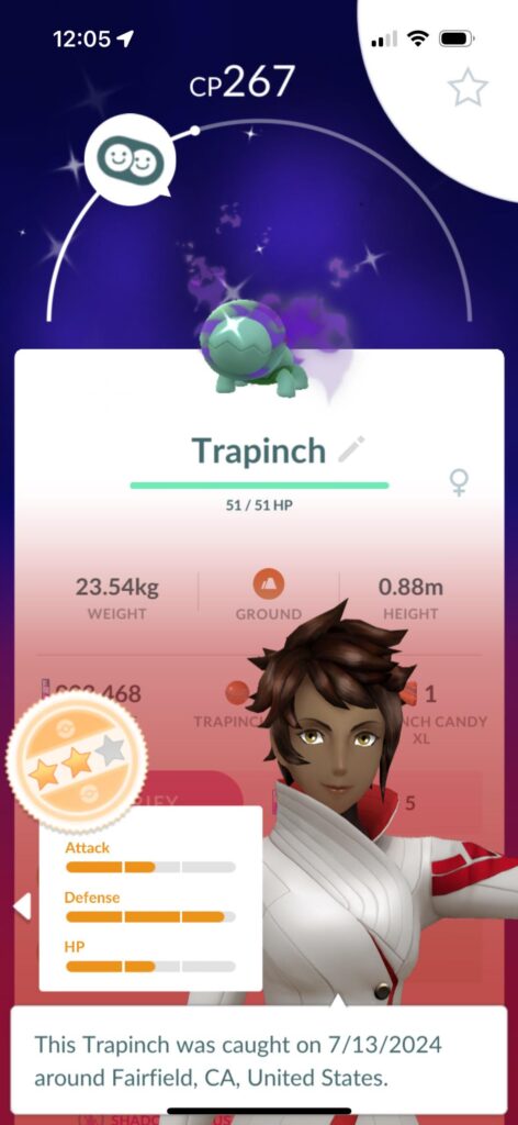 First shiny shadow :D