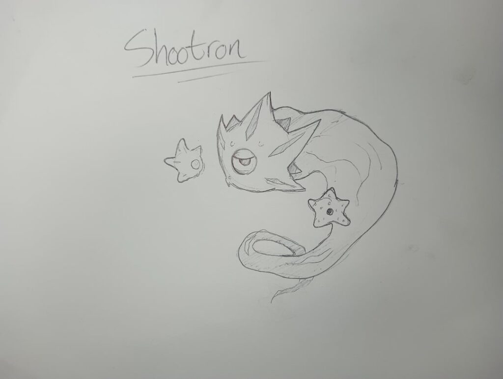 Shootron - The Shooting Star Fakemon