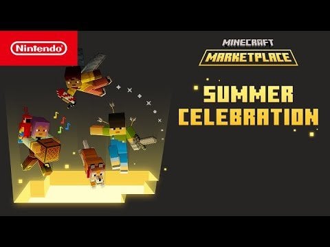 Minecraft – Summer Celebration Trailer – Nintendo Switch