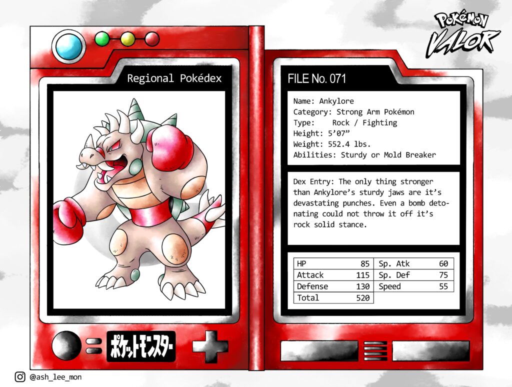 Ankylore: The Strong Arm Pokemon