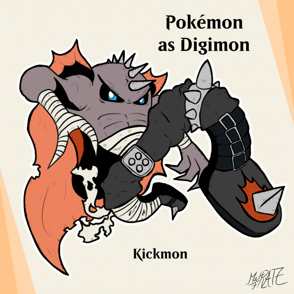 Kicklee - Digimon Form