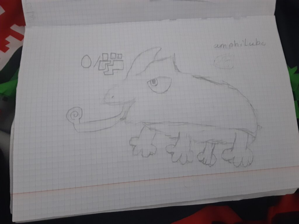 Frog fossil fakemon!
