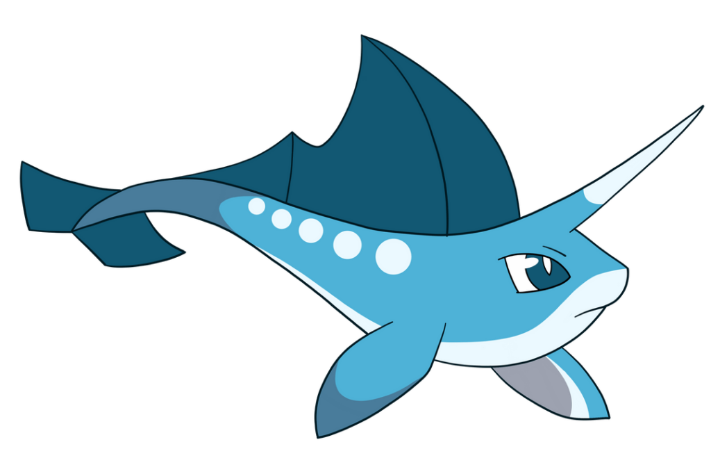 Narwhal inspired fakemon