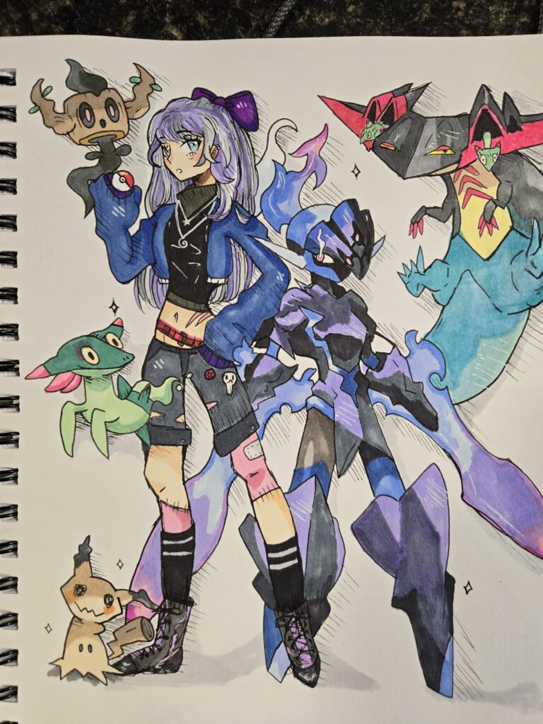 Daughter's made up gym leader