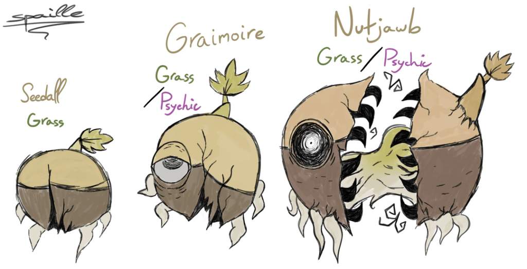 2 more "Fakemon", really enjoyed making these.
