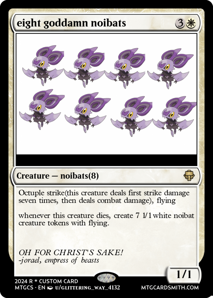 OC: you've heard of eight fucking ground types, well, may i present...(also idk why I chose noibat, I just did)