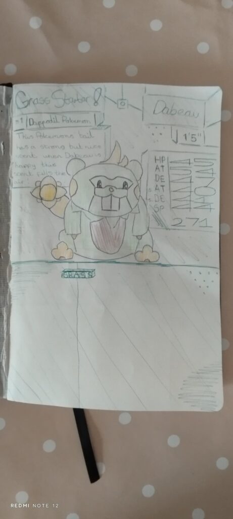 My starter Pokémon based on Wales, the Ygwara region