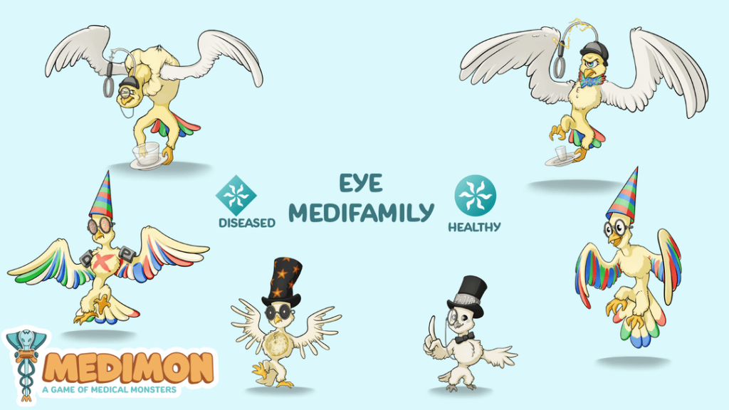MEDIMON - Here's our evolutionary line based on the eye!