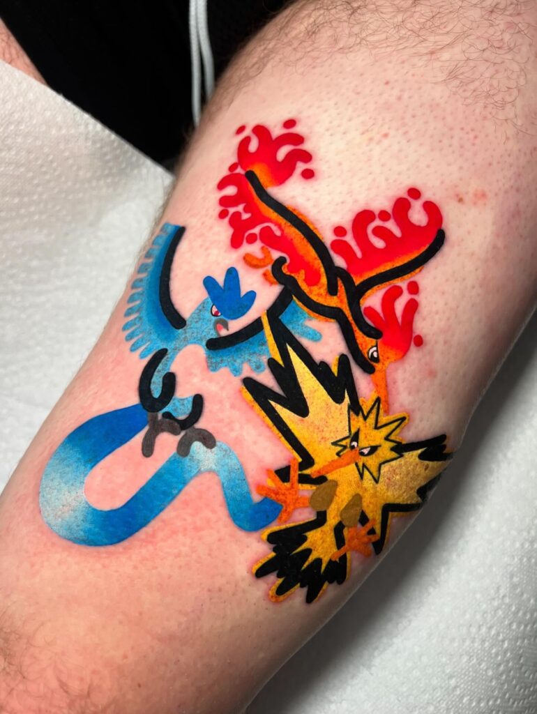 My latest tattoo, the OG Legendary Trio!