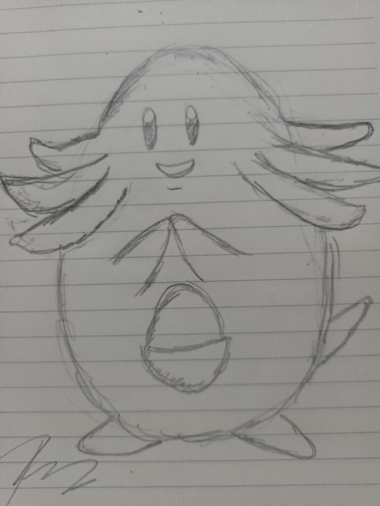 Chansey, evee and mewtoo