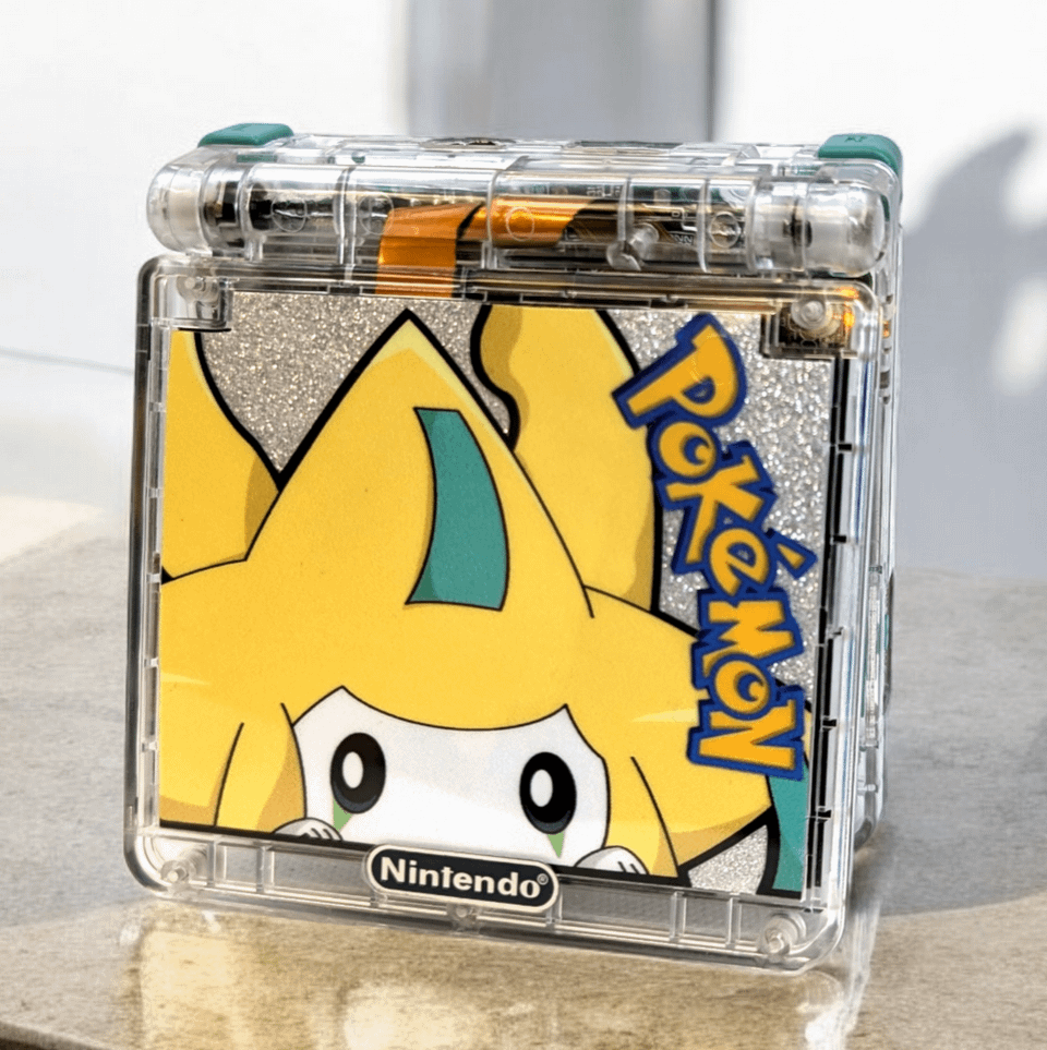 💛 JIRACHI💛 edition GameBoy Advance SP (⁠ﾉ⁠◕⁠ヮ⁠◕⁠)⁠ﾉ⁠*⁠.⁠✧