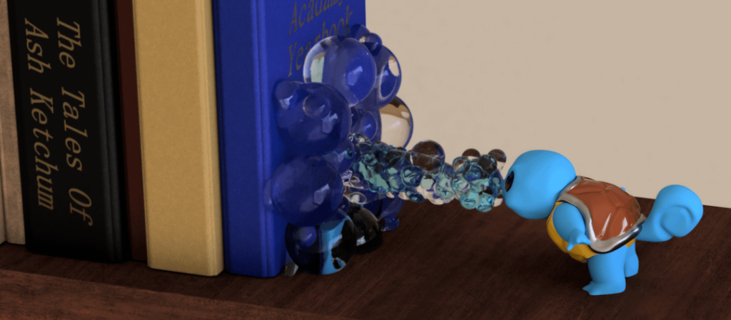 Squirtle Bookend 3D Print