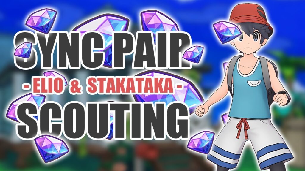 [Pokemon Masters EX] USUM ELIO SCOUTS FOR ELIO | Sync Pair Scout - Elio (Alt.) & Stakataka