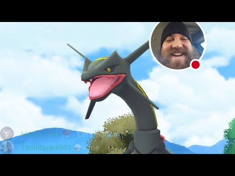Mega Rayquaza Raid Hour - Round 2 - Shiny Hunt - LIVE - Pokemon GO