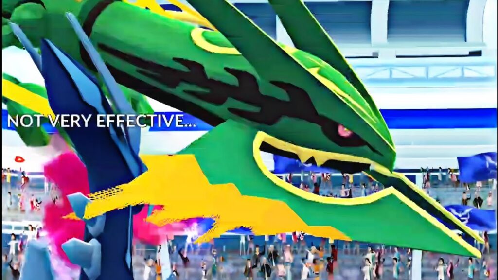 Finally Caught a Shiny Mega Rayquaza After Over 70 Raids! Pokemon GO