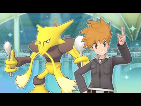 Pokemon Masters EX: Damage Challenge Blue & Alakazam Showcase