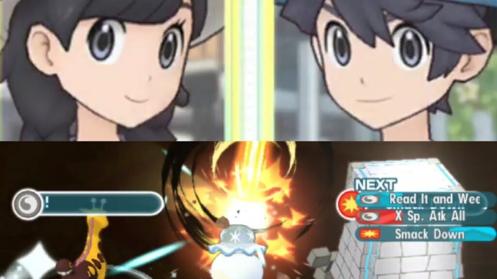 Elio (alt.) and Selene (alt.) Showcase - Pokemon Masters EX