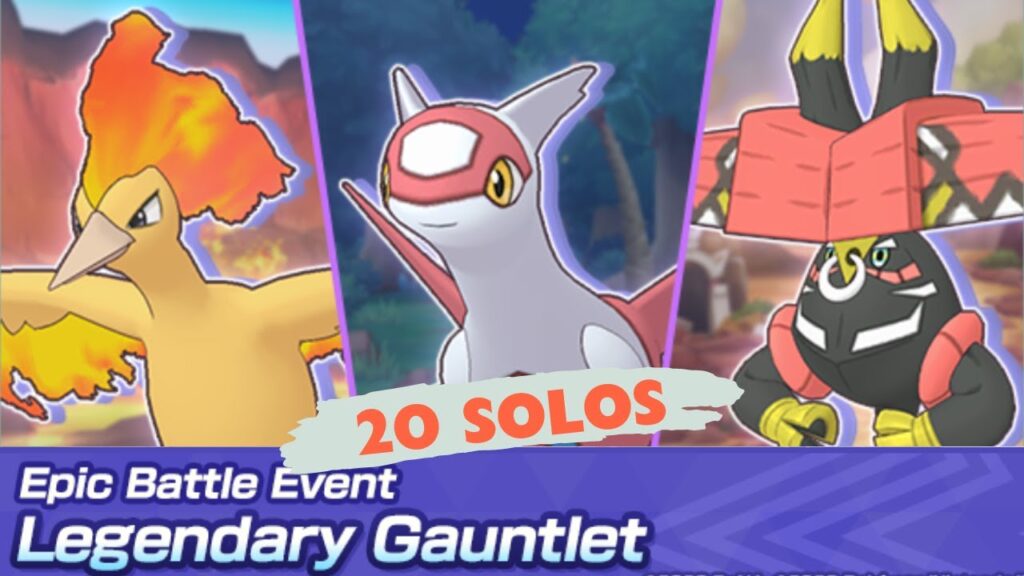 20 Solos To Start Out Legendary Gauntlet 16 (Tapu Bulu, Latias, Moltres) [Pokemon Masters EX]