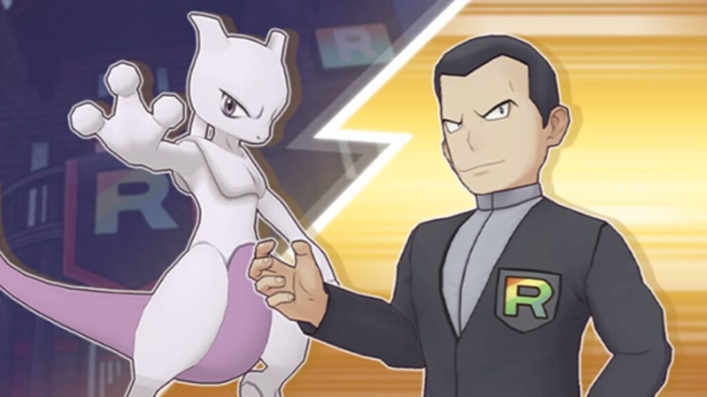 Pokemon Masters EX Defeating Giovanni's Destructive Power Mewtwo