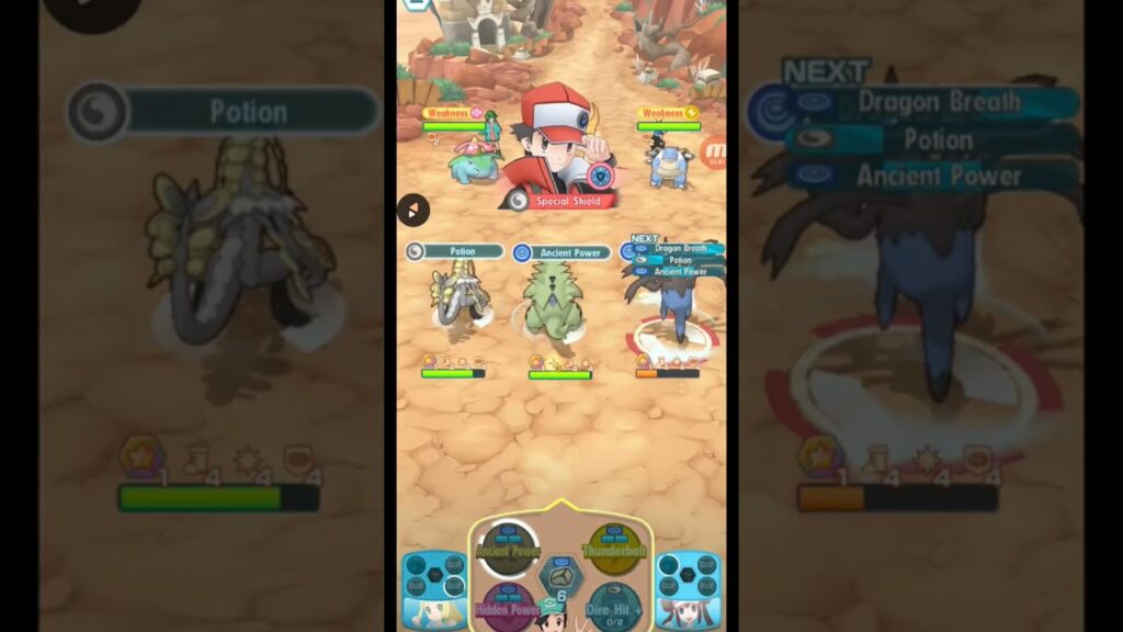 POKEMON MASTERS  VICTORY ROAD VS RED, BLUE, GREEN PART 2 #pokemonmasters #shorts #pokemon