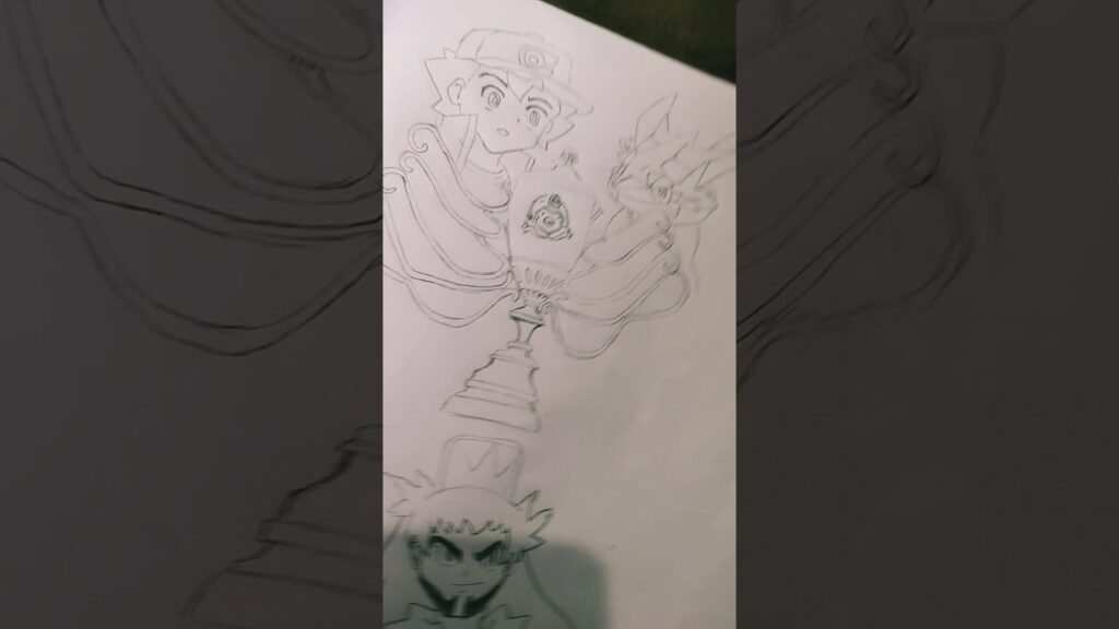 pokemon master throphy #ash#greninja.