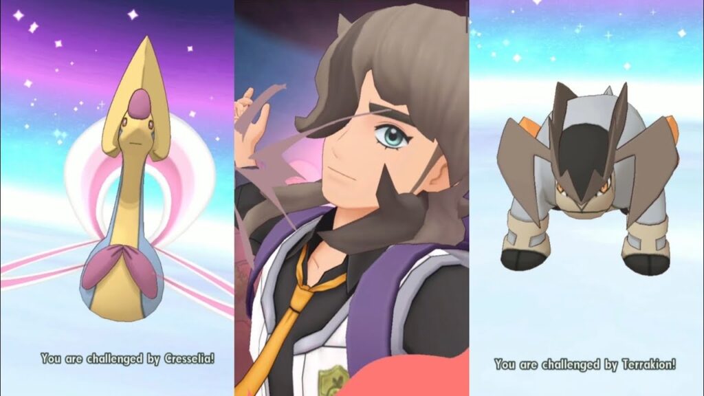 EX-R 3/5 Arven soloes the Cresselia and Terrakion Legendary Arenas [Pokemon Masters EX]