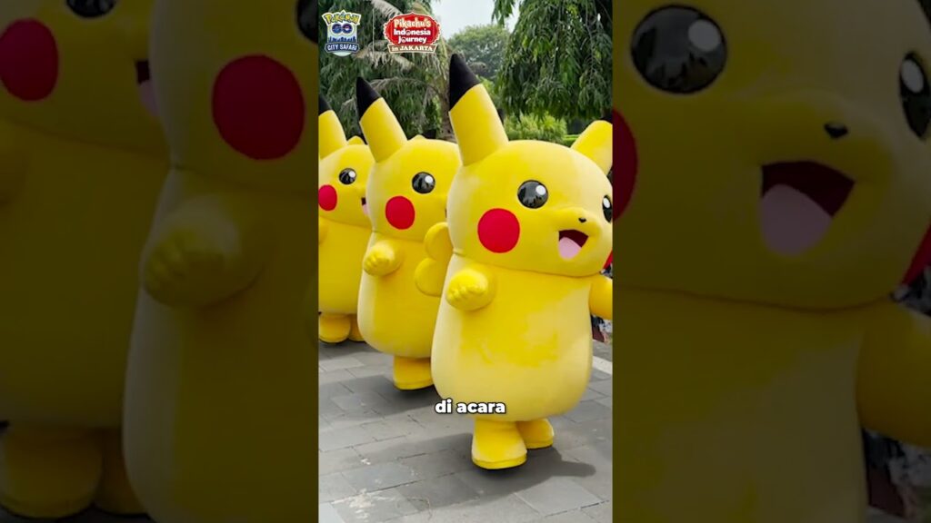 Ayoo Main Pokemon Go, DiEvent City Safari Jakarta Bersama MiawAug #games #shorts #pokemon #pokemongo