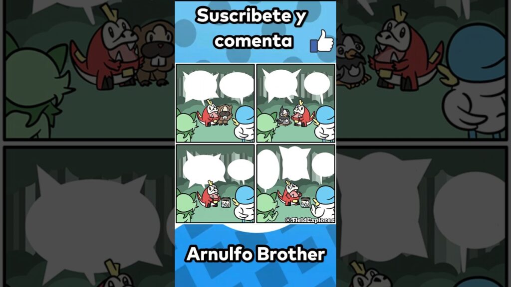 Bidoof shiny #shorts #pokemon #comics #comicpokemon #humor