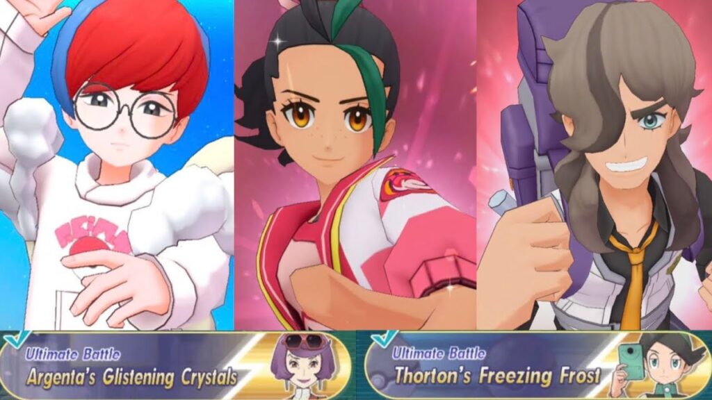 SS Nemona, Arven, and Penny take on 2 Ultimate Battles [Pokemon Masters EX]