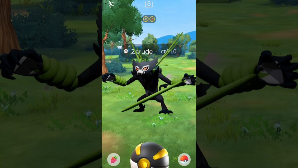 Only one zarude for everyone! #shorts #zarude #mythical #research #special #ultragoo #catch